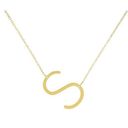 Savvy  Cie initial letter “S” necklace Photo 0