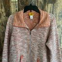 Ruby Rd  women's long sleeve orange blazer size medium Photo 3