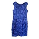 Alex Evenings  ROSETTE & SEQUIN SHEATH DRESS size 10 Photo 7