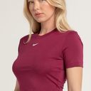 Nike Essential Short Sleeve Athletic Crop Top Photo 4