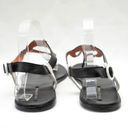 via spiga  Capris Black White Sandals Size‎ 10 Photo 3