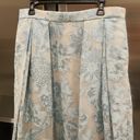 St. John 💕💕 Formal High Waisted Jacquard Floral Embroidered Ball Skirt 10 NWOT Photo 2