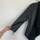 Apt. 9  Faux Leather Jacket Black Size Large Photo 4