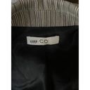 Krass&co  Oversized Striped Blazer Jacket Gray Womens XS Photo 9