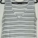 Michael Lauren  Striped High Low Tank Top Photo 7