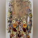 Flowered mini multicolor dress size M Size M Photo 1