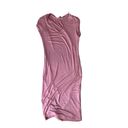 Popular 21 Pink V Neck Midi Bodycon Dress Photo 1