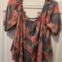 BB Dakota Steve Madden Off The Shoulder Beautiful Blouse Size L Photo 0