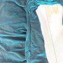 House Of CB  Maroush Velvet Teal Backless Mini Longsleeve Dress Womens Size Large Photo 10