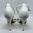 mix no. 6  “Zaydia” White Strappy Heels Women’s Size 8 Photo 3