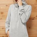 32 Degrees Heat  Funnel Neck Light Gray Hoodie Photo 1