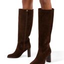 PARKE Marion  Dolly 85 Chocolate Brown Knee High Boots size 37 Photo 0