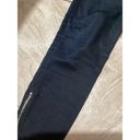 Rag and Bone  10-Inch Capri Super Skinny Zipper Ankle Indigo Blue Jeans Size 24 Photo 2