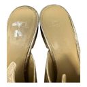 Marc Fisher  Mllailey Leather Gold Metallic Slip-On Mules Size 9.5 Photo 5