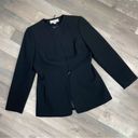 Dress Barn  Single Button Blazer Black 4 Single Breasted Photo 12