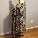 kim rogers  Animal Print Cotton Open Front Cardigan Sweater Tan Black 1X Plus Photo 4