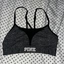 Victoria's Secret PINK by Victoria Secret sport bra grey/black Photo 0