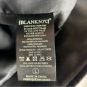 BLANK NYC  Faux Leather Vegan Friendly Moto Biker Jacket Black Size Large Photo 8