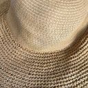 J.Crew  Wide Brim Sun Hat Womens One Size Light Toast Packable Floppy Beach Wear Photo 3