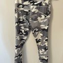 SoulCycle White Grey Camouflage Mesh Leggings Photo 2