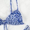 NWOT Women Boho 2 Piece Swimsuit Self Tie
Spaghetti Strap String Bikini Set #370 Size M Photo 2