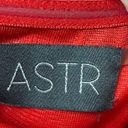 ASTR  the Label High Neck Halter Neck Red Romper Backless Womens Size Small Photo 10