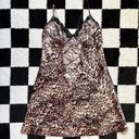 Secret Treasures  Satin Cheetah Slip Dress M Photo 1