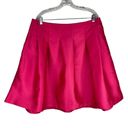 Lane Bryant  Skirt 20 Fuchsia Back Zipper Elastic Band New Photo 0