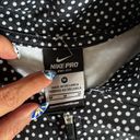 Nike pro moisture wicking long sleeve half zip work out shirt medium Photo 1