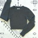 Urban Outfitters  Spenser Fuzzy Cropped Sweater Photo 1