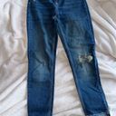 ZARA Mid Rise Cuffed Skinny Jeans Photo 0