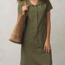 prAna  Shadyn Green Cargo Athletic Shirt Dress Photo 0