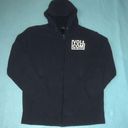 Volcom  zip up hoodie, front pockets long sleeve dark navy blue size L Photo 0