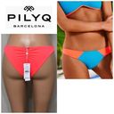 PilyQ  bright orange and blue bikini bottom. NWT Photo 1