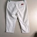 Dickies  White Wide Leg Crop Capris Photo 6