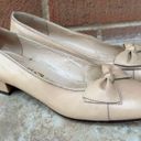 Salvatore Ferragamo  Nude Kitten Heel Shoes size 8 1/2 Photo 10