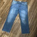 Sneak Peak Women’s  vintage Cropped Straight Leg Jeans Size 29 Photo 0