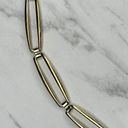 The Bar Skinny Silver and Gold Tone Metal Chain Link Belt Size Large L XL Photo 7