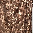 Alexis  Admor Gold Brown Sequin Cocktail Dress New with tags Size Medium Photo 4