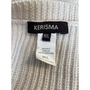 Kerisma  Pullover Womens Sweater Vest Beige Buttons M/L Photo 3