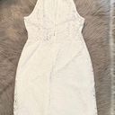 BB Dakota NWT  x Steve Madden | Cara High Neck White Lace Cocktail Dress Photo 14