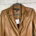 Laundry by Shelli Segal  Faux Leather Blazer Photo 1