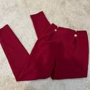 SheIn Maroon dress pants  Photo 0