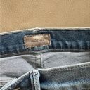 MOTHER The Hustler Ankle Fray Distress Raw Hem High Rise Jeans 27 Photo 6