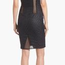 Kendall + Kylie Grid Laser Cut Sheath Dress Photo 2