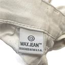 Wax Jean Wax Jeans Los Angeles Distressed White Jeans Size 13 Juniors Photo 3