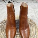 Louise et Cie  Lenci Bootie Birch Brown Leather Pointed Toe Ankle Boots Size 7.5 Photo 3