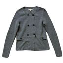 Banana Republic Women's  Grey Sweater Long Sleeve Button Cardigan Size Medium Photo 0