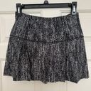 Lululemon Lost In Pace Skirt Skort Black White Size 4 Photo 0