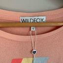 Wildfox NEW  Couture i Bolt Baggy Beach Jumper in Guava Photo 6